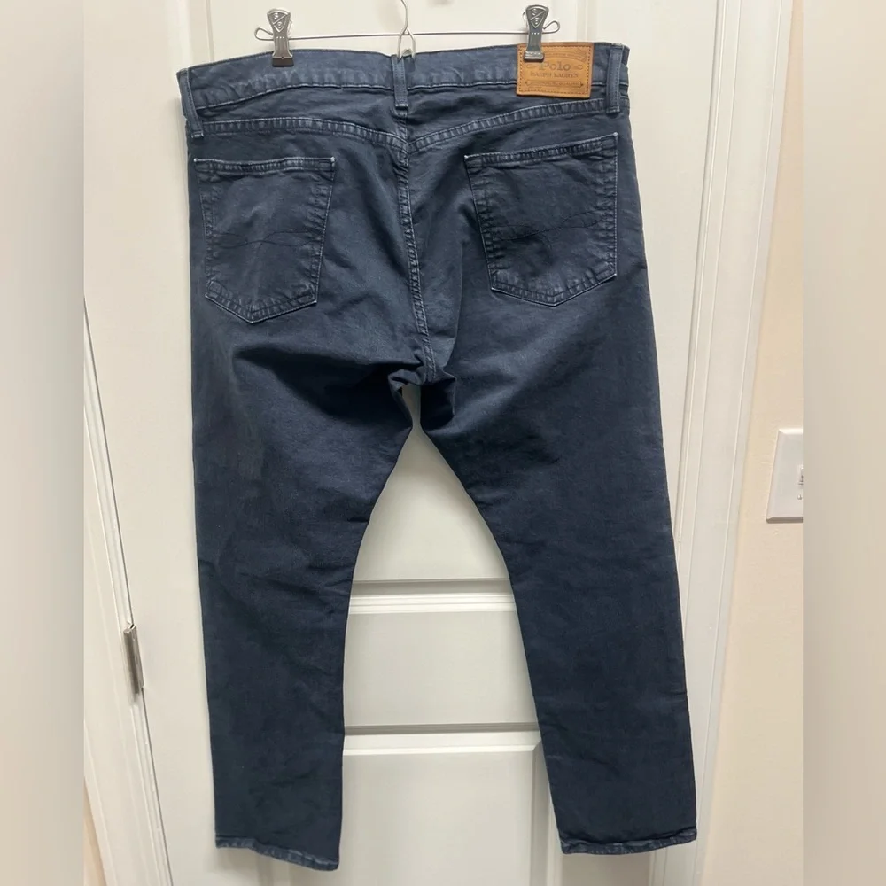 Polo Ralph Lauren Varick Slim Straight Jeans Dark Wash 36x30